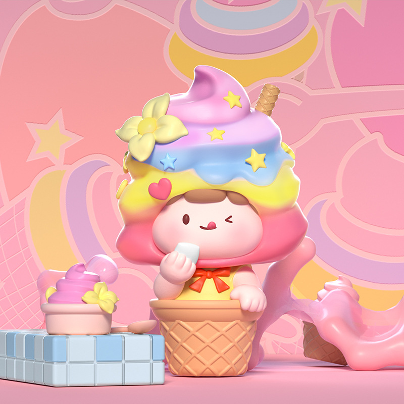 rorojump肉肉酱 甜点小镇系列盲盒潮玩手办创意礼物