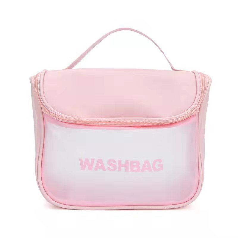 2023 New Large Capacity Portable Cosmetic Bag Waterproof Simple Wash Bag Travel Portable Portable Storage Bag