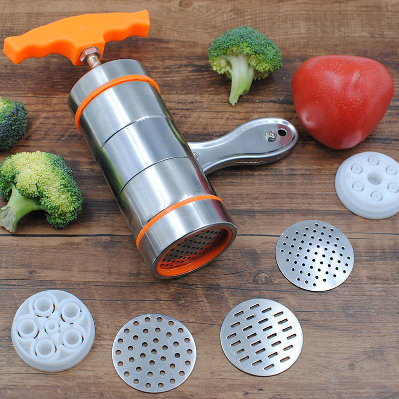 手动小型家用压面器小型迷你压面条机不锈钢压面机器饸饹挤面器