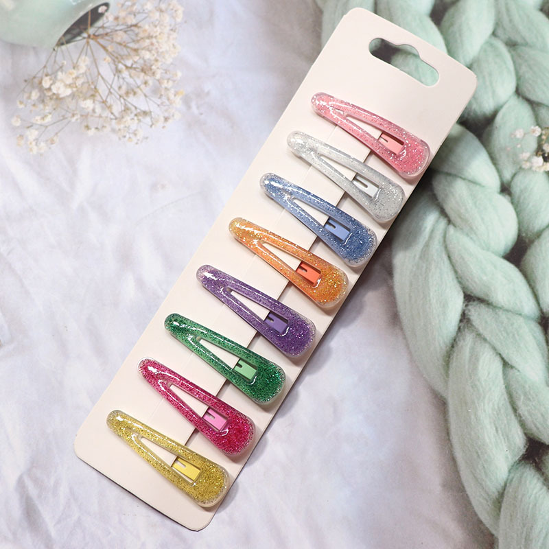 Candy Color Children's Barrettes Broken Hair BB Clip Wholesale Girls Fringe Clip Hairpin XINGX Hairware Set