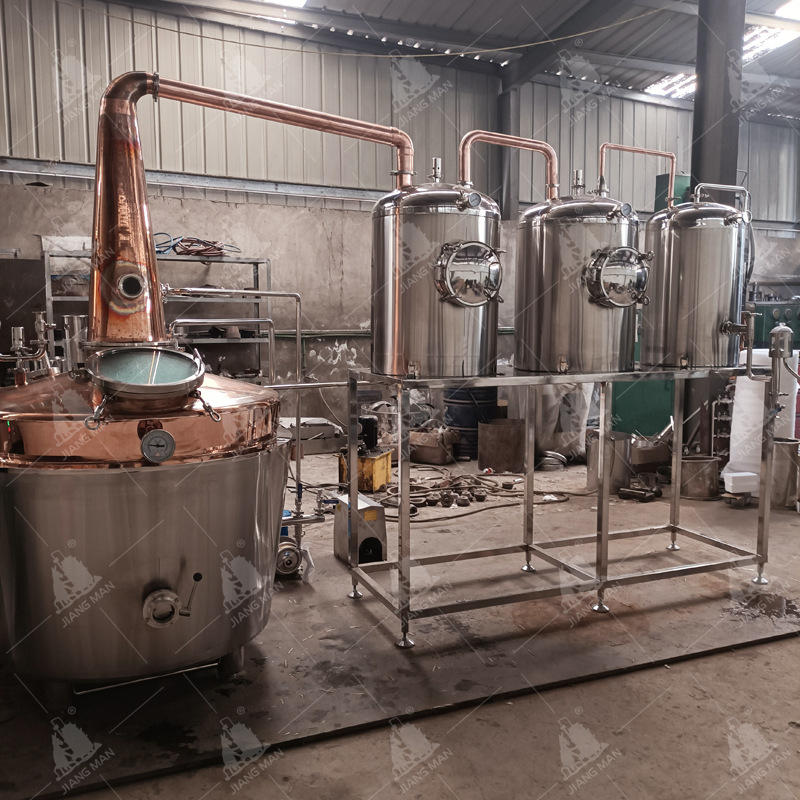 赤峰白酒酿造设备 定制各种型号酿酒设备 304不锈钢蒸馏烧酒锅-报价