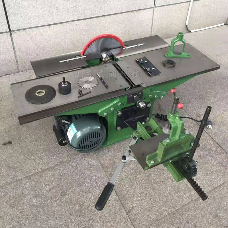 多功能台式刨床 200宽木工台刨 锯刨钻一体机-阿里巴巴