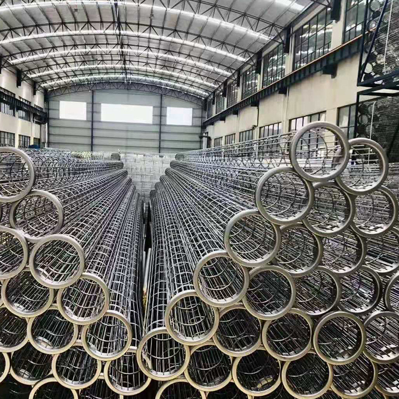 镀锌除尘骨架除尘器布袋弹簧骨架袋笼不锈钢骨架喷塑镀锌骨架笼骨