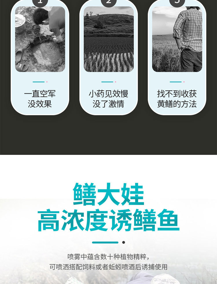 鳝家大娃钓黄鳝小药泥鳅鳝鱼田鳝长鱼饵料饲料诱饵钓饵网红款