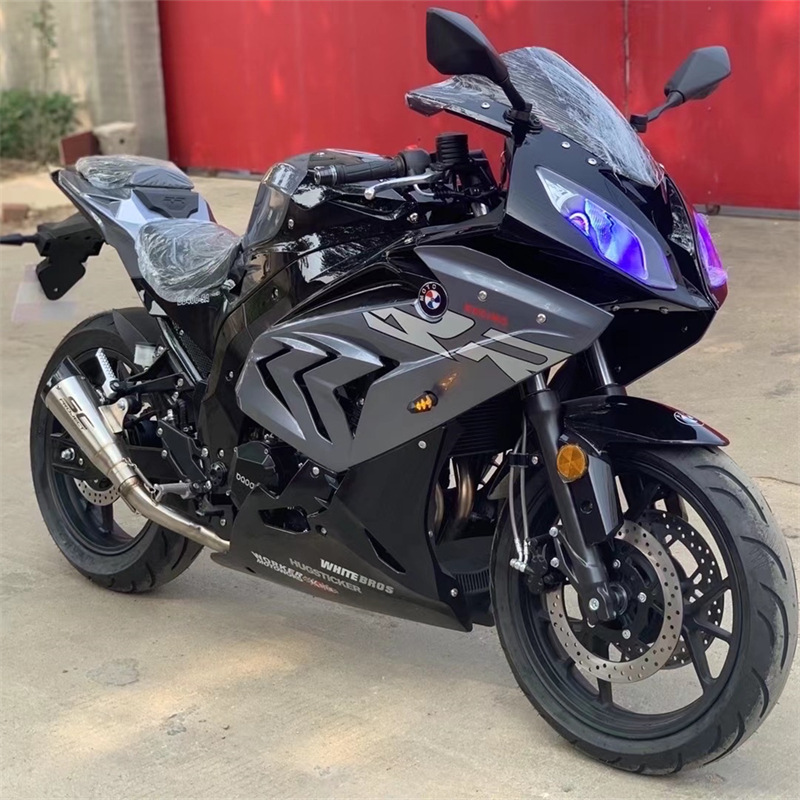 宝雕双rr摩托车双缸水冷400跑车重机车国四电喷整车可上牌