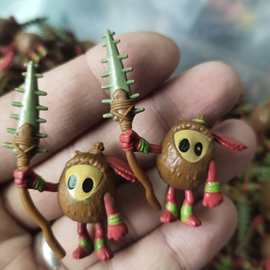 正版散货 海洋奇缘 海盗椰子壳海盗 公仔摆件 微景观摆件