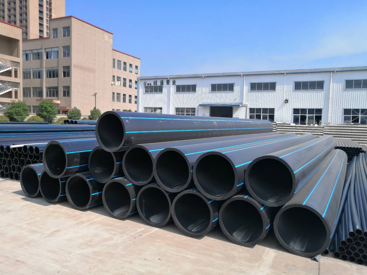 pe拖拉管pe排污管pe污水管pe管hdpe城市排污管