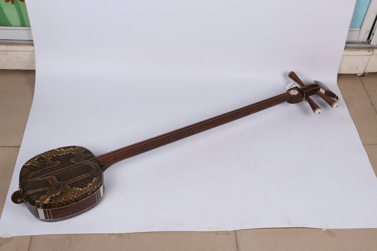 黑酸枝三弦 手工制作原木三弦 古典民族乐器厂家定制