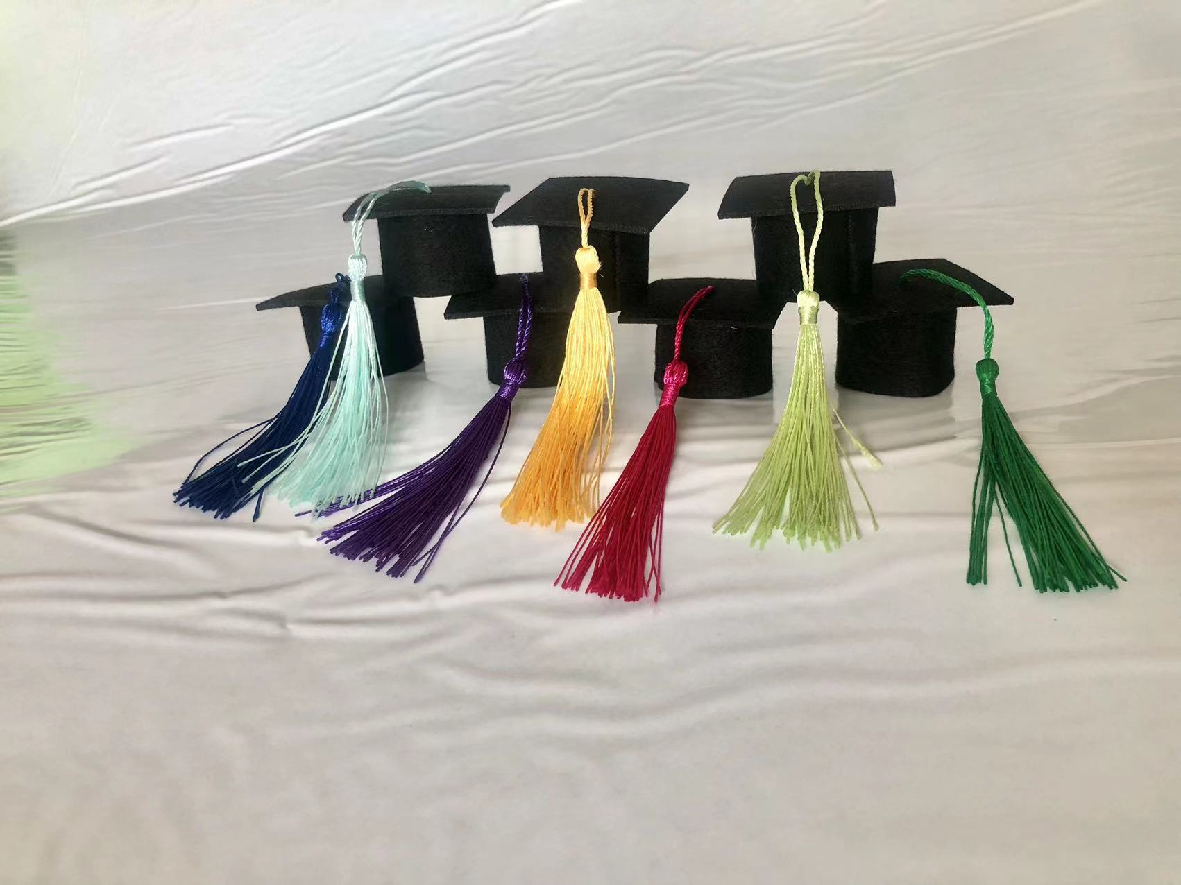 毕业季超迷你小博士帽学士礼帽花束流苏红酒瓶装饰-阿里巴巴