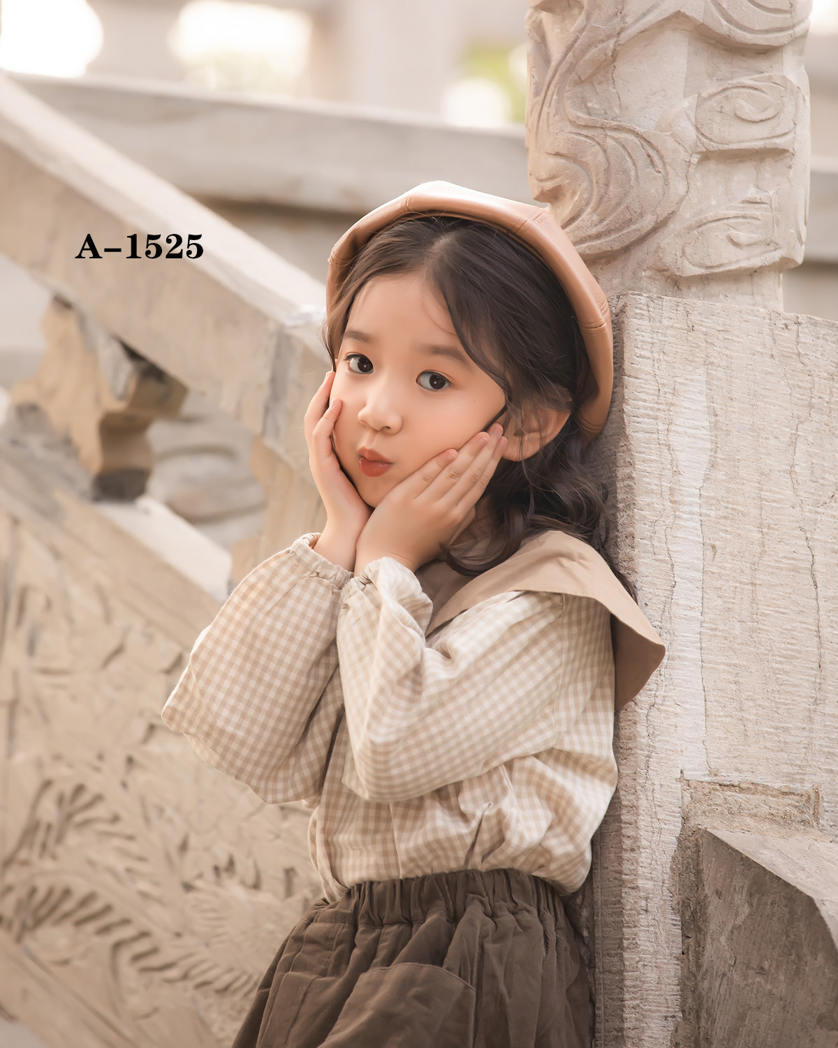 影楼小童清新写真艺术照儿童摄影主题2021拍照服装女童模卡潮拍服