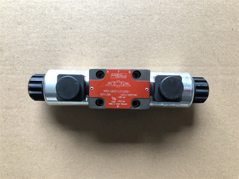 argo hytos电磁阀三位四通rpe3-06直动式电磁换向阀