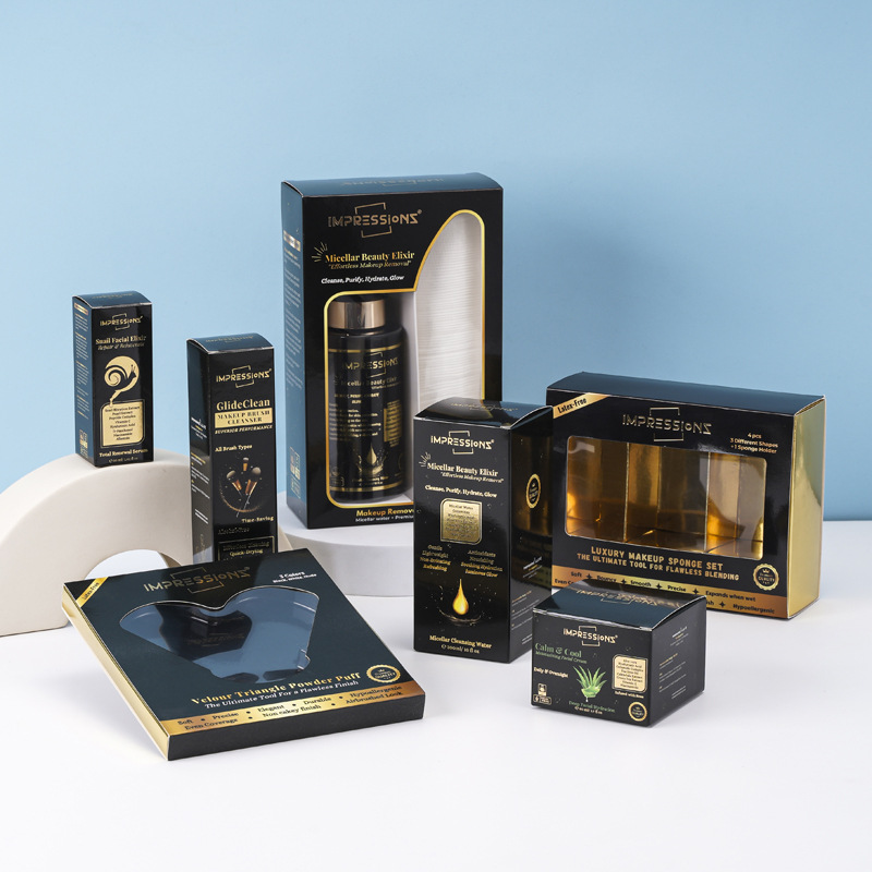 gilding paper box customized white card packaging box customized gift box color box corrugated box window tiandigai drawer box