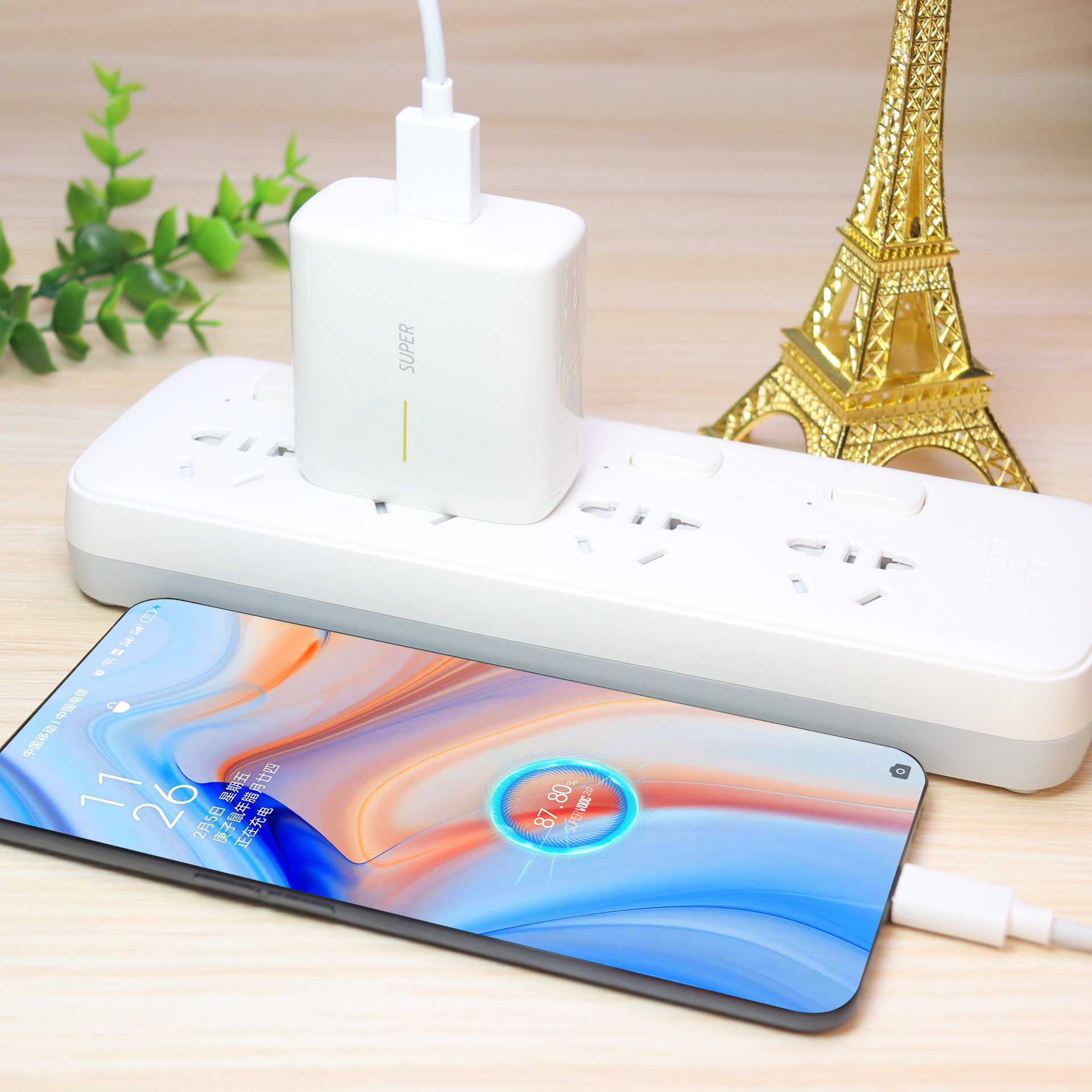 适用于oppo65w充电器reno5 ace2 findx3真我gtx50手机闪充线充头