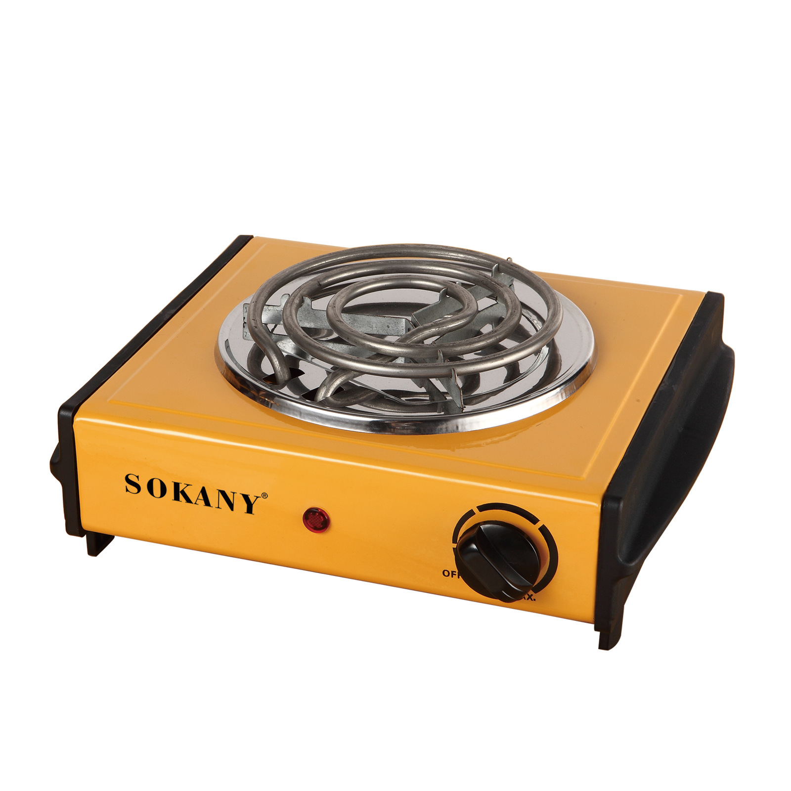外贸sokany家用电炉1000w电热炉可调温高温炒菜烧水电热炉100b
