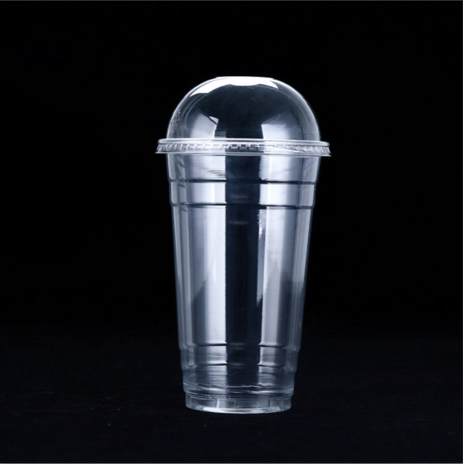 冷饮杯pet98口径24oz咖啡外卖塑料杯约700ml一次性奶茶柠檬茶杯子