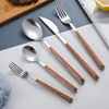 wholesale Stainless steel Western spoon Knife and fork suit ins steak Knife and fork Ice cream spoon Fruit fork Dessert