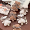 lovely Plush Little Bear Hairpin Hearts Autumn and winter Bangs Network folder Side Duckbill clip Card issuance Headdress Hairdressing lovely Plush Little Bear Hairpin Hearts Autumn and winter Bangs Network folder Side Duckbill clip Card issuance Headdress Hairdressing