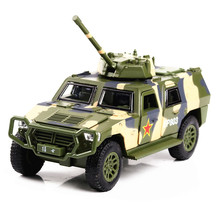 （盒装）东风猛士军事模型合金车模悍码越野车军尺炮热卖玩具
