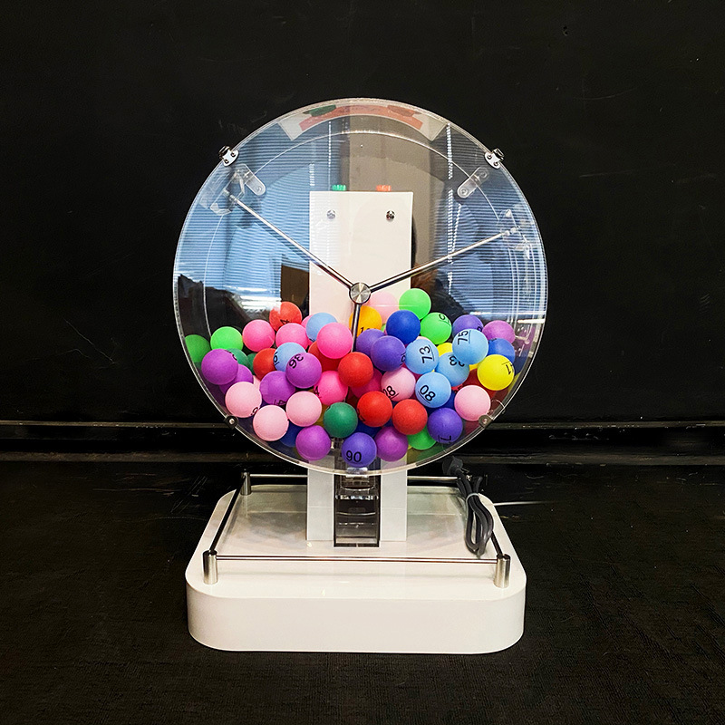 奇奇热卖50-100数字球招标摇号机摇球抽奖机双色球选号转盘摇奖机