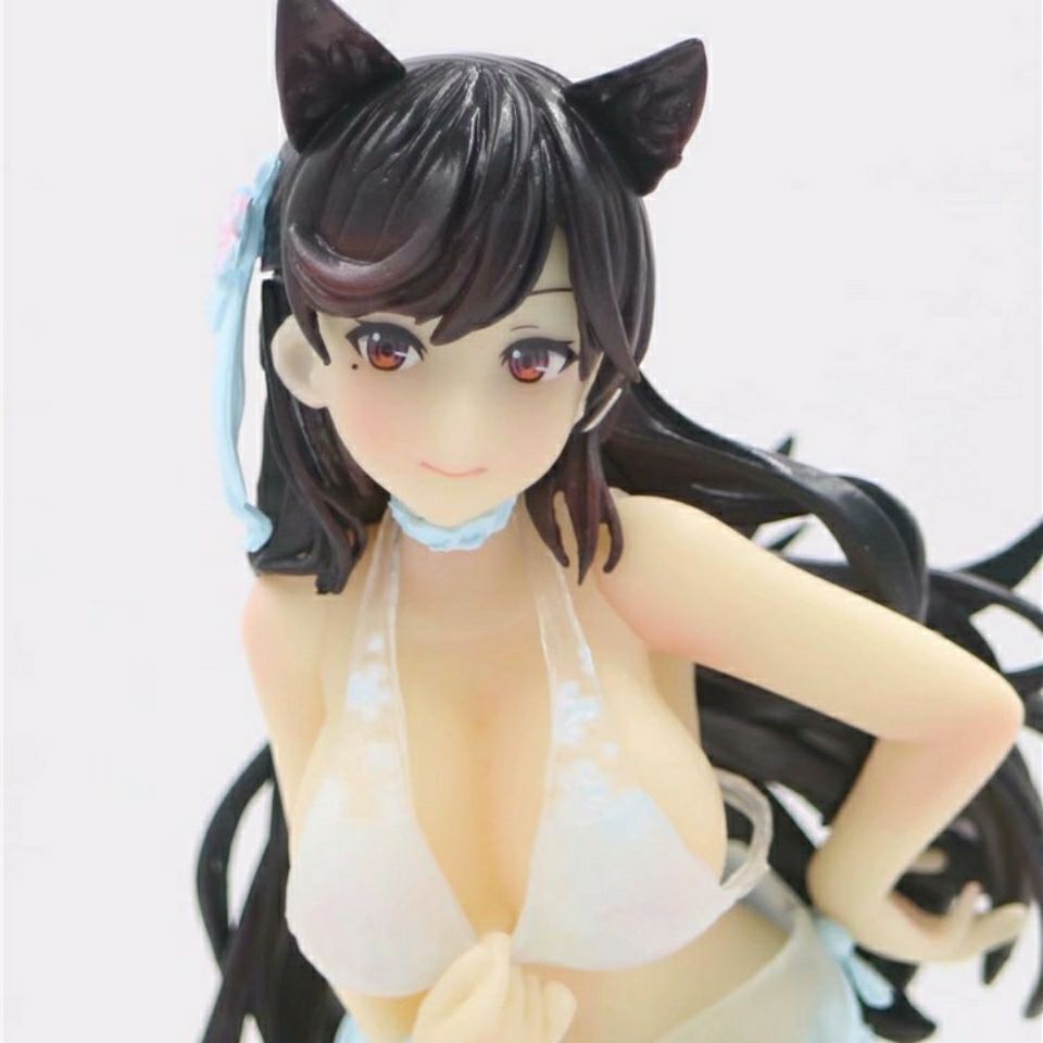 国产特质版 碧蓝航线 水着 泳装 爱宕 软质 站姿 模型手办