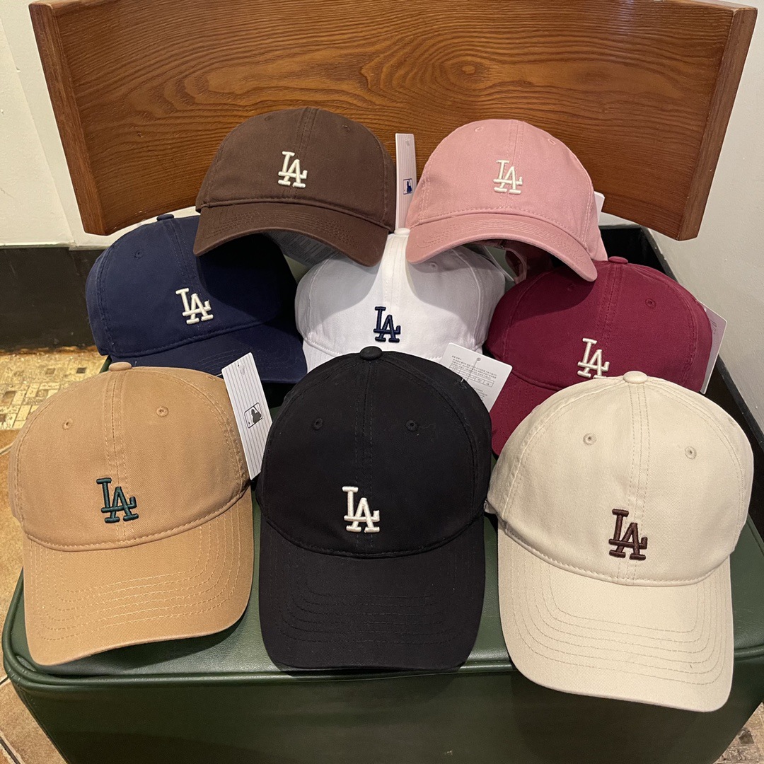 韩潮mlb.新款小标刺绣la多色帽男女情侣同款百搭气质棒球帽-阿里巴巴