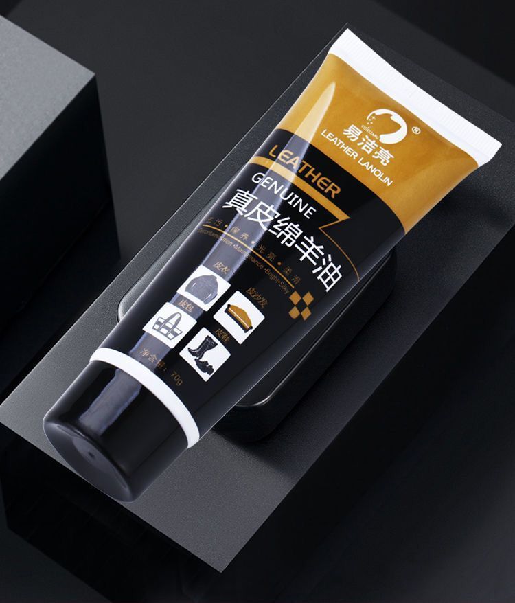 鞋油黑色真皮固体皮鞋油无色保养油擦鞋神器清洁护理鞋刷套装通用