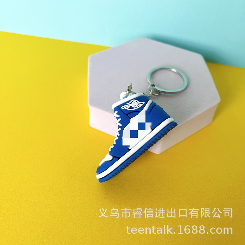 5187# Three-Dimensional AJ Basketball Sneaker Keychain Personalized Fashion Ornaments Promotional Activities Small Gifts Wholesale