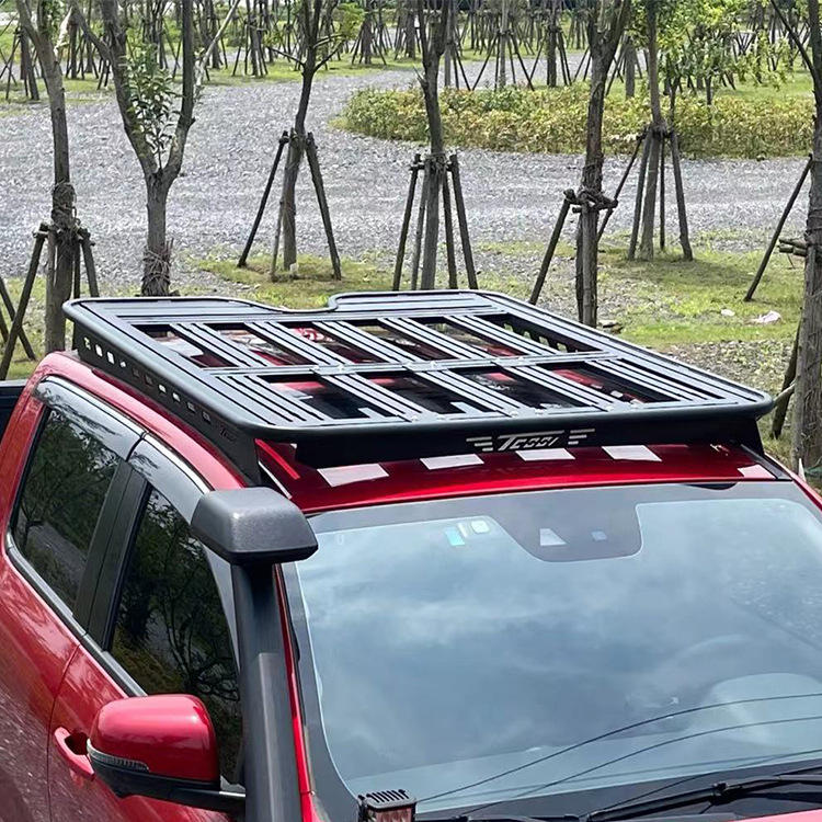 长城炮车顶行李架铝合金储物改装越野行李框原车孔位免打孔专用