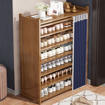 简易鞋柜鞋架门口鞋子收纳柜进门鞋架子多层特价清仓靠墙置物架