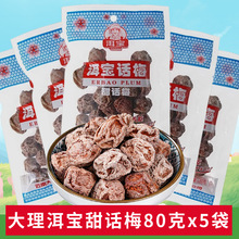 洱宝话梅云南大理特产话梅肉干果脯怀旧休闲零食泡水果干梅类制品