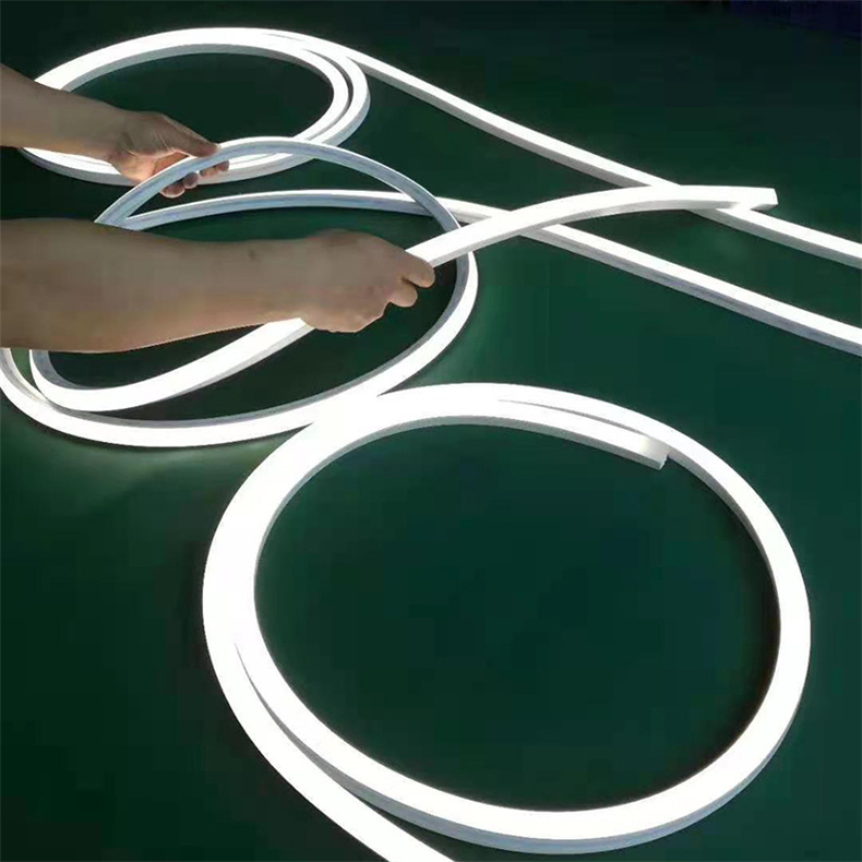 3020款柔性硅胶管弧形灯槽室内户外装饰线条灯嵌入是暗装led灯条