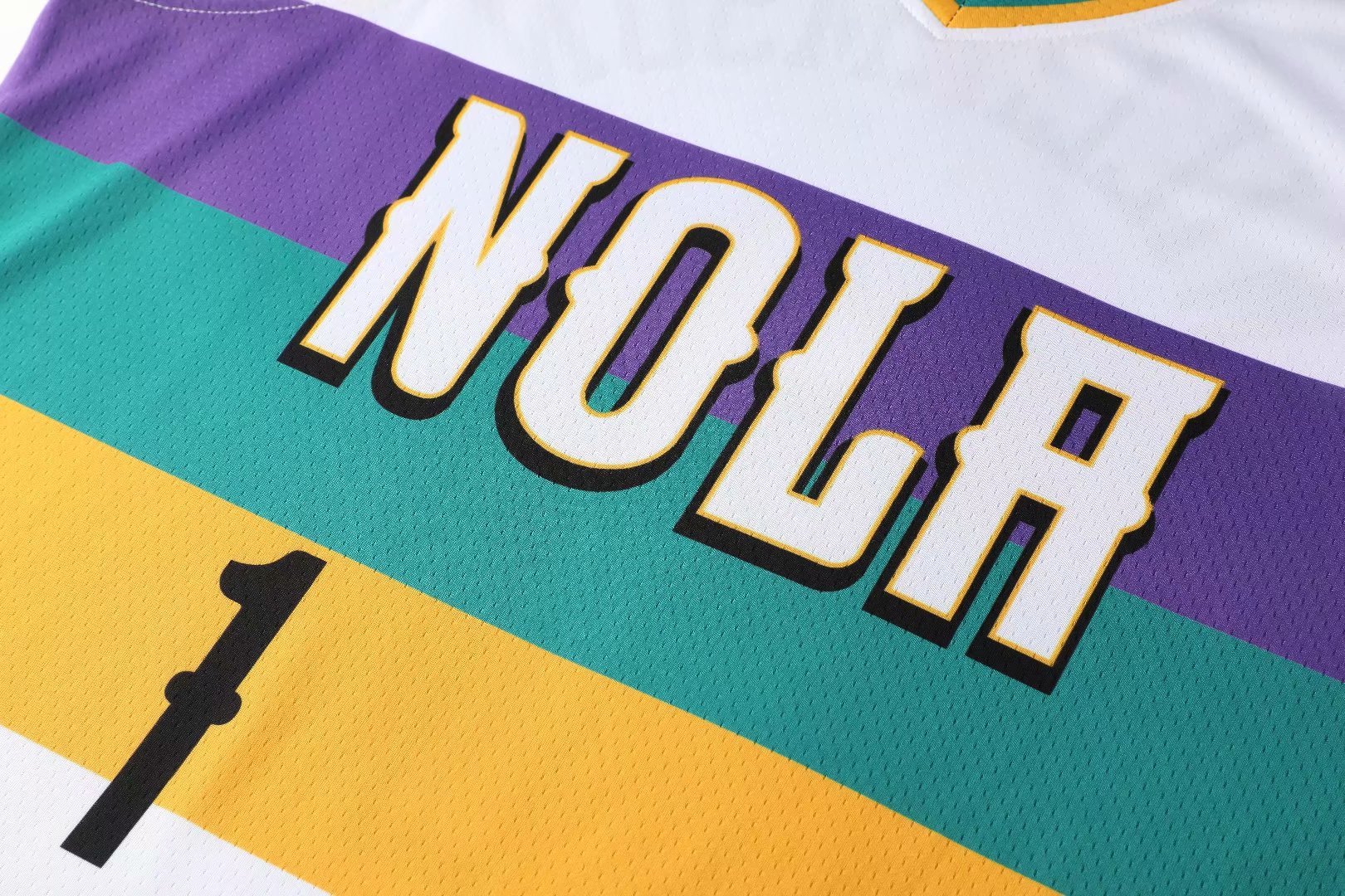 城市版锡安威廉姆斯球衣1号鹈鹕队篮球服套装全身印数码印花球衣