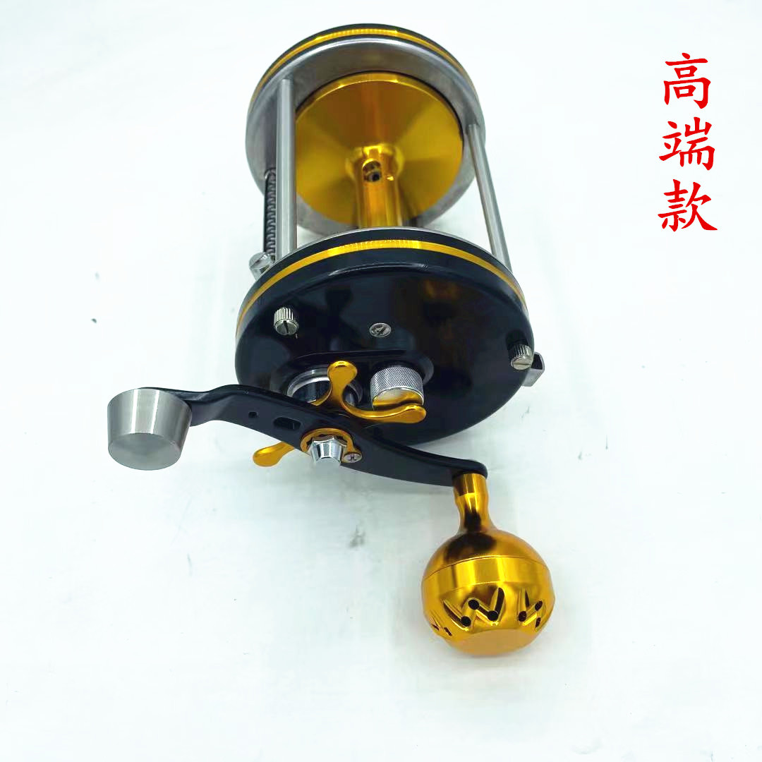 明洋鼓轮1万2可视锚鱼轮可视鱼竿套装锚鱼轮水下摄像头可视锚鱼竿