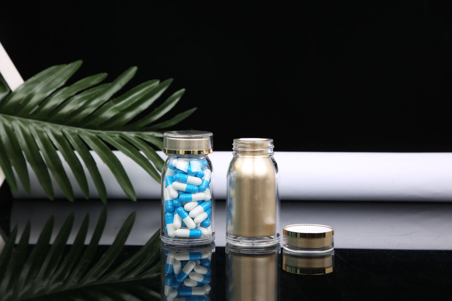 直供透明保健品塑料瓶食品胶囊包装瓶 粉剂药材密封罐亚克力瓶