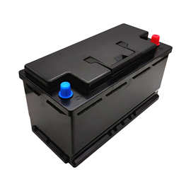 12v100ah汽车款锂电池塑料外壳防水电动汽车电瓶房车储能电源外壳