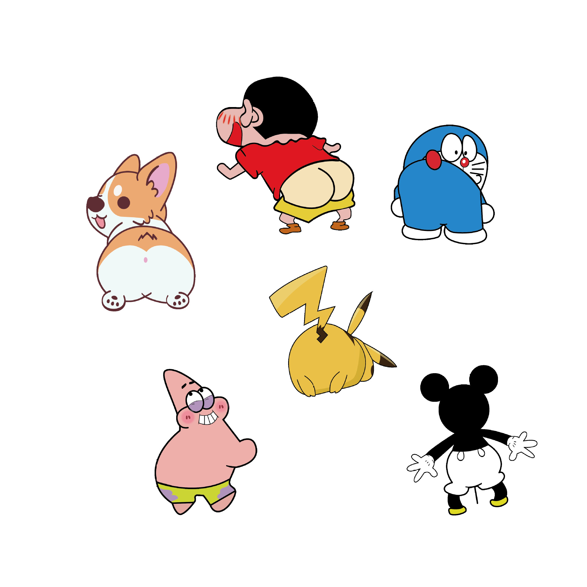 卡通logo图案定制专拍