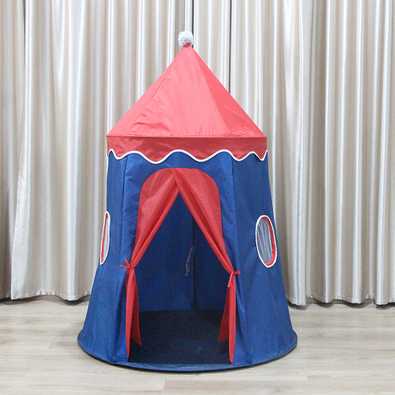 Children's Tent Game House Indoor Princess Yurt Tent Children's Toy House Foldable Children's Fence Ball Pool