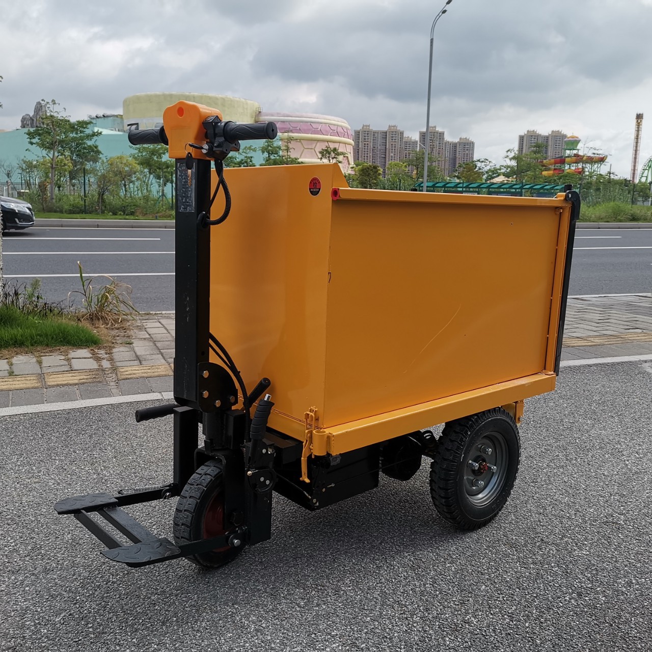 广州直销远通牌电动手推车 电动三轮车 单开门电动车