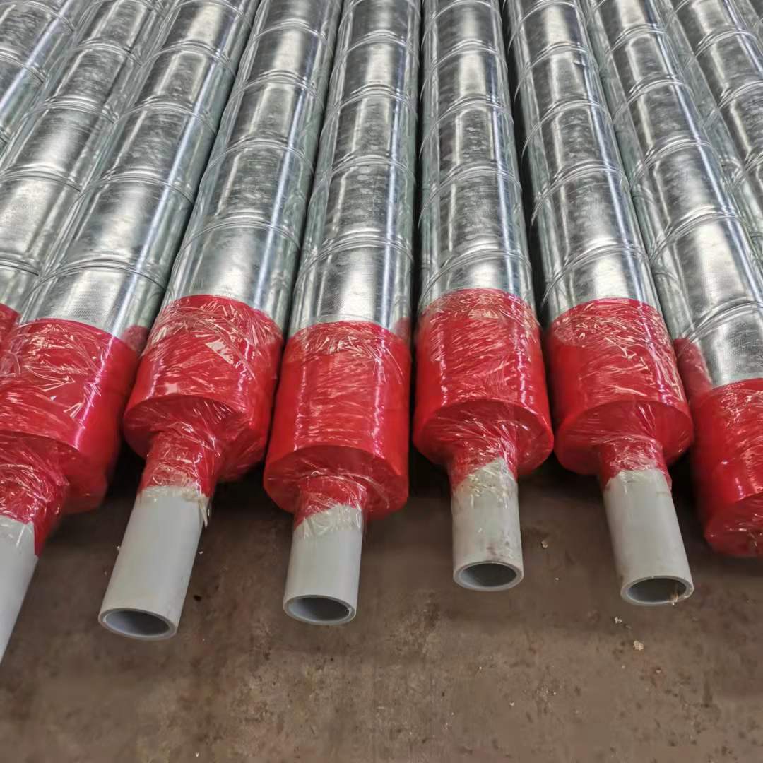 pert2型聚氨酯保温管道pert-ii型高温水管预制直埋热力温泉保温管