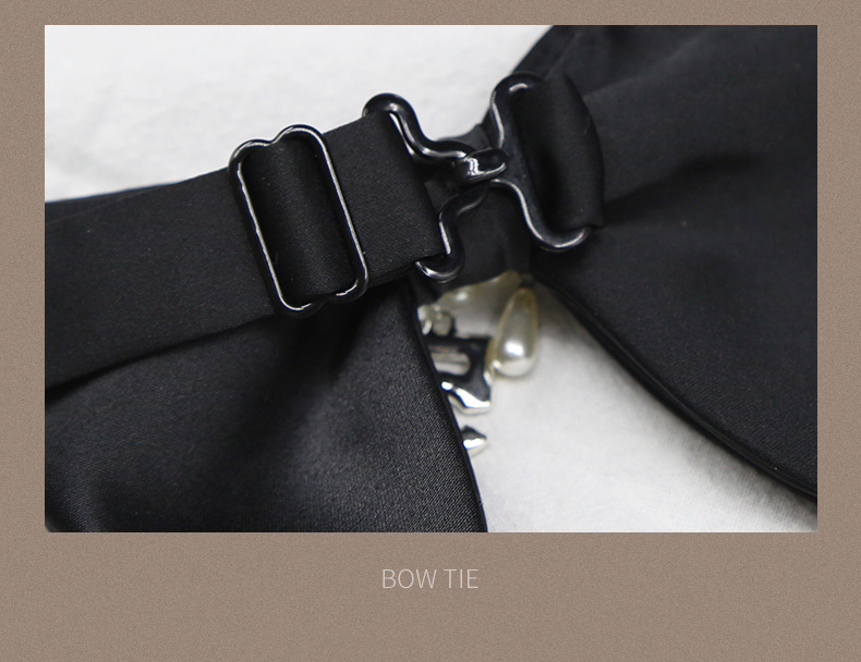 男士牛角领结质感优雅时尚结婚新郎牛角宽大造型蝴蝶结嵊州厂家