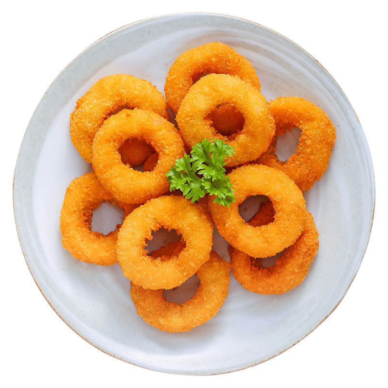 鸡肉洋葱圈星星鸡块幸运五星鸡块串冷冻半成品油炸小吃家庭装批发