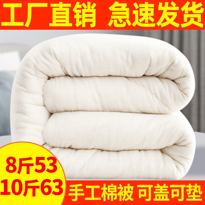 棉花褥子被子被芯冬天加厚保暖被芯棉絮垫被棉胎学生春秋棉被新疆