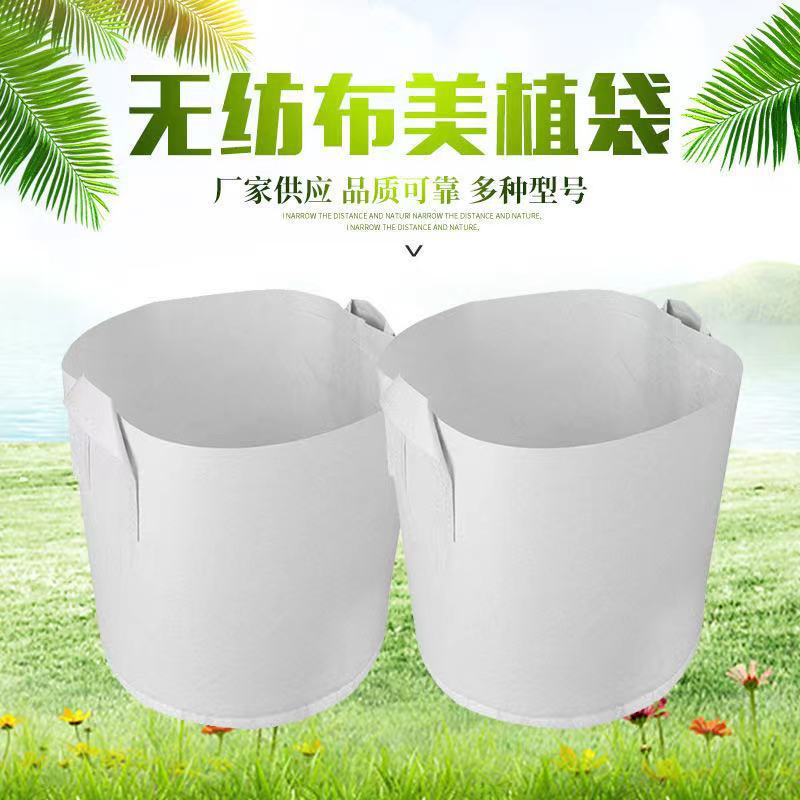 无纺布美植袋防老化花盆加高加大加厚植树袋营养钵育苗袋特大树袋