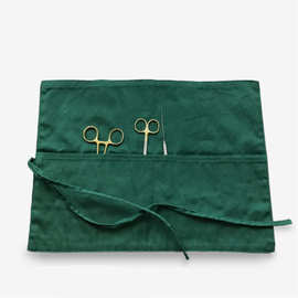 棉质手术器械包工具包布插器械套包消毒墨绿口腔科牙科包布