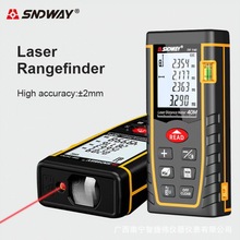 SNDWAY深达威激光测距仪SW-T100/T60/T40 红外线测距电子尺激光尺