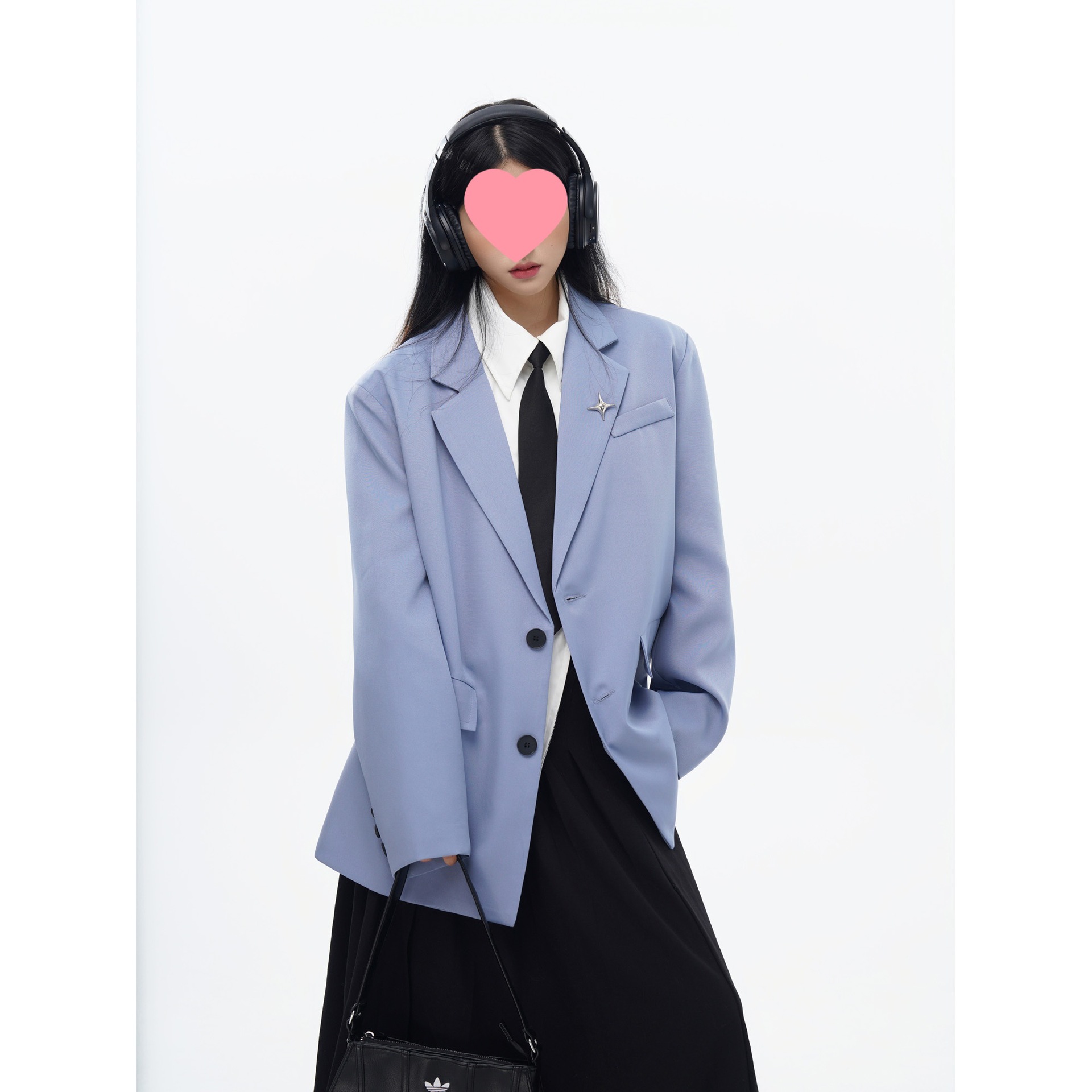 女装类目 中性风小众宽松小西装外套男女 f188-p95-阿里巴巴