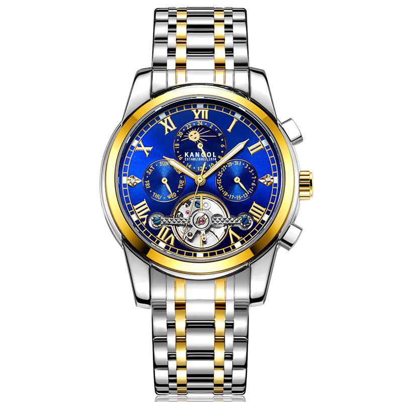 英国品牌坎戈尔袋鼠kangol全自动机械表男士手表学生防水-k112