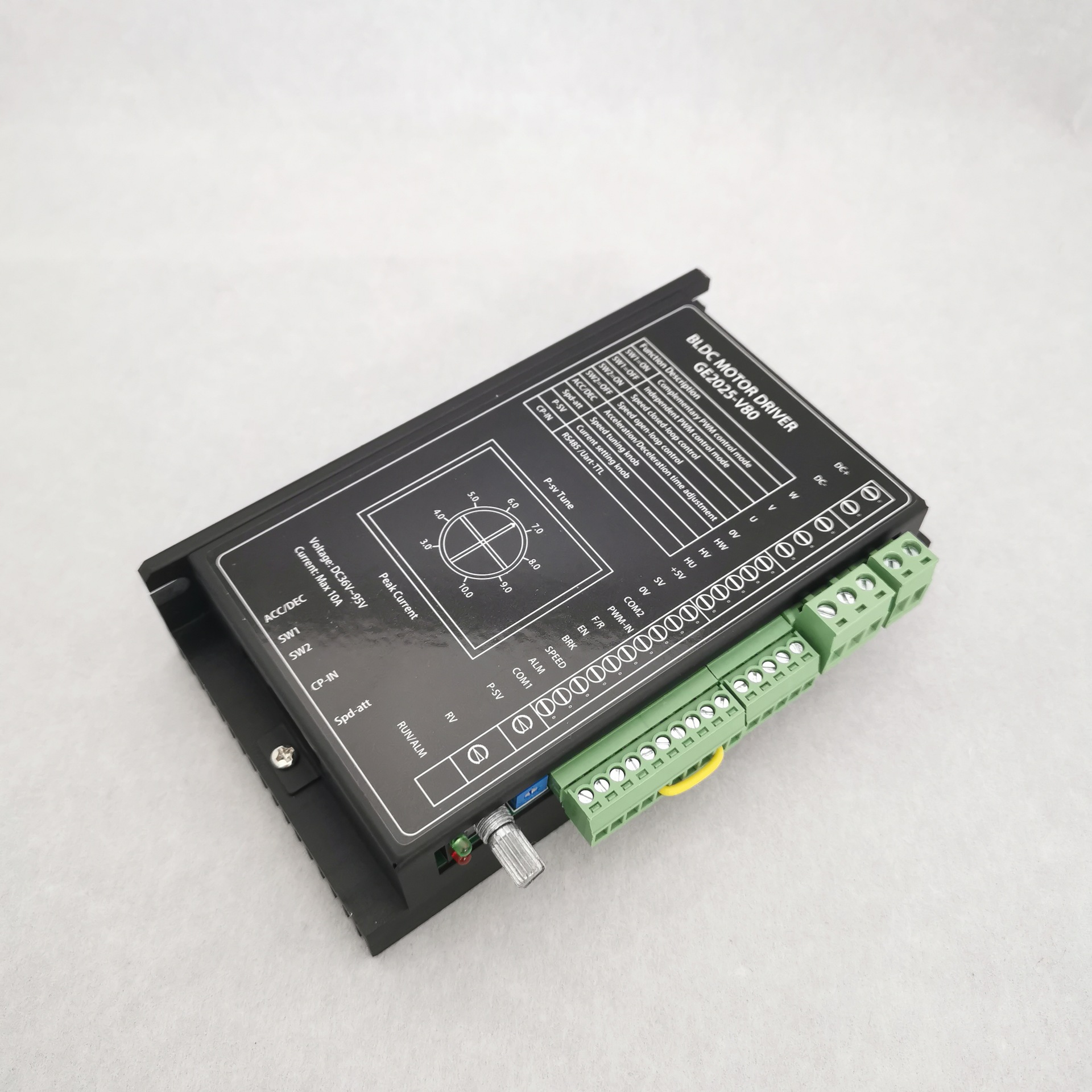 80v直流无刷电机驱动器|通用适配多用途电机驱动