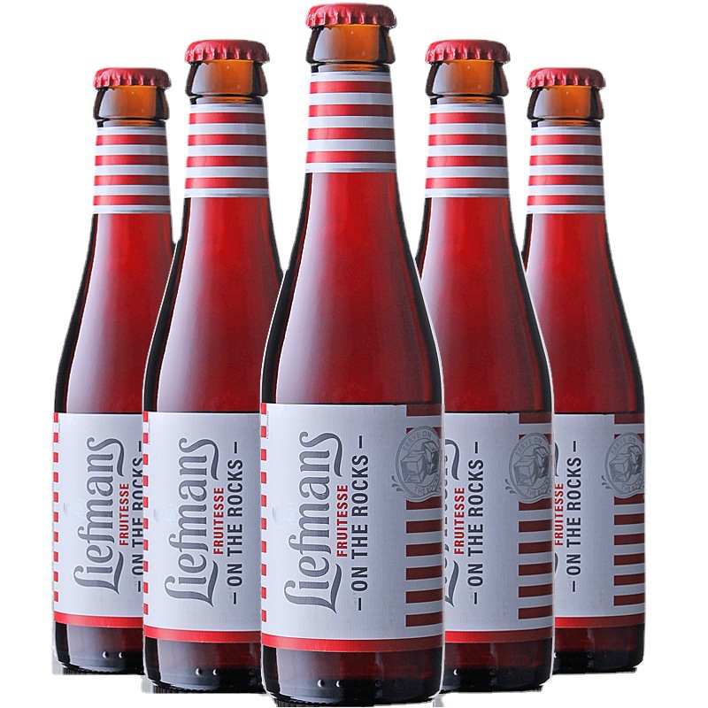 比利时啤酒 乐蔓liefmans水果窖藏果味啤酒250ml*24瓶