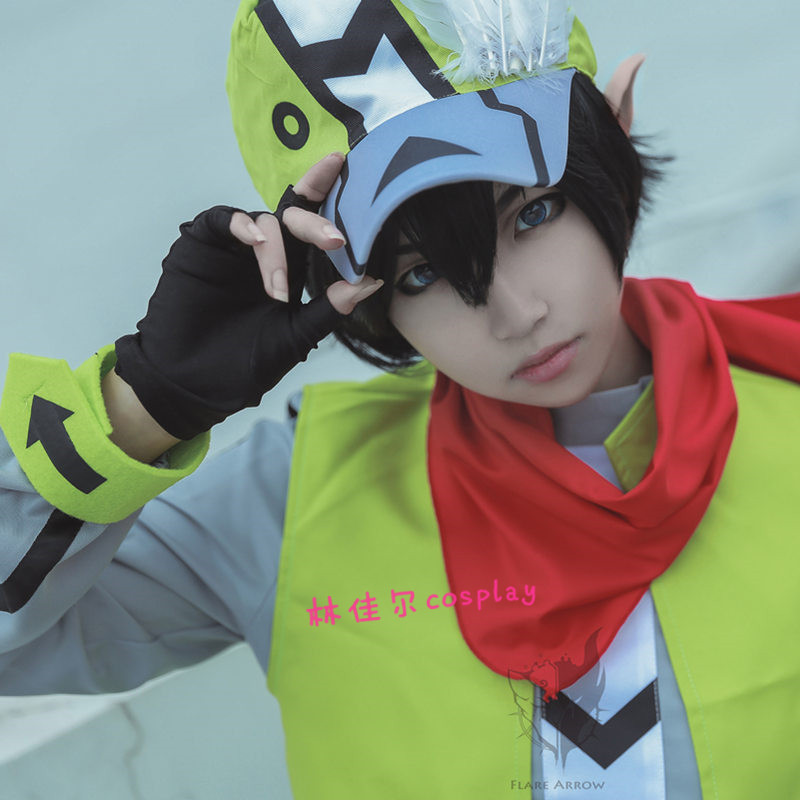 送精灵耳现货凹凸世界雷师cos卡米尔cosplay动漫服装假发